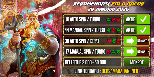 Bahantoto | Pola Gacor Hari Ini